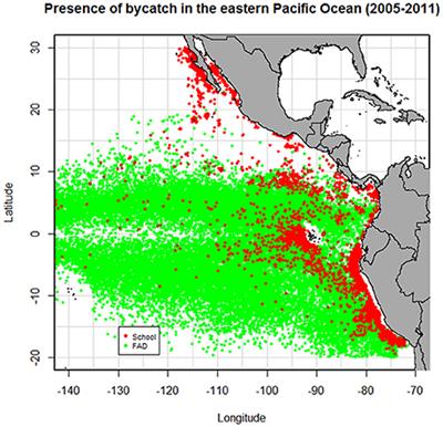 Biodiversity and Habitat Characteristics of the Bycatch Assemblages in Fish Aggregating Devices (FADs) and School Sets in the Eastern Pacific Ocean